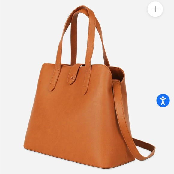 Fawn design satchel in brown - Picture 3 of 8